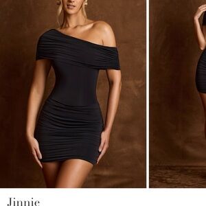 Black Off-Shoulder Dress